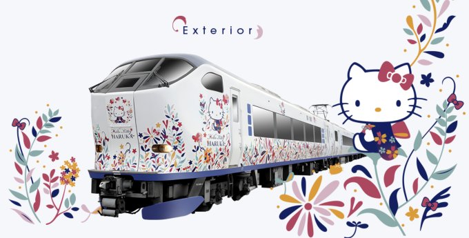 日本旅行推介2023！去大阪等關西地區必搭超美Hello Kitty列車