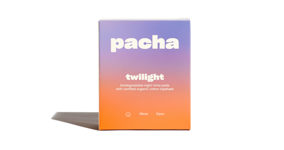 積分兌換｜Pacha 暮光Twilight有機棉夜用衛生巾 (29cm 10片裝) 兩包 (價值 $64)